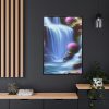 88299-14.jpg Waterfall in Blur Flow Style Framed Canvas