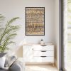88299-143.jpg ERA. 'Cooling in a Hot Zone Garden' (1924) by Paul Klee Framed Canvas