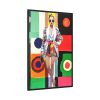 88299-160.jpg Pop Art Fashionable Woman II Framed Canvas