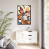 88299-178.jpg Boho Contemporary Cats Illustration Framed Canvas