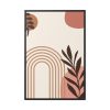88299-186.jpg Boho Abstract Geometric Art Framed Canvas