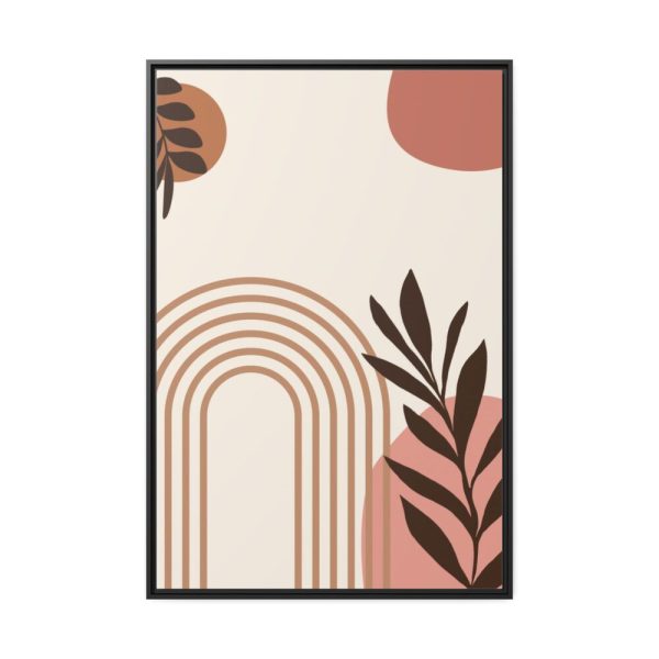 88299-186.jpg Boho Abstract Geometric Art Framed Canvas