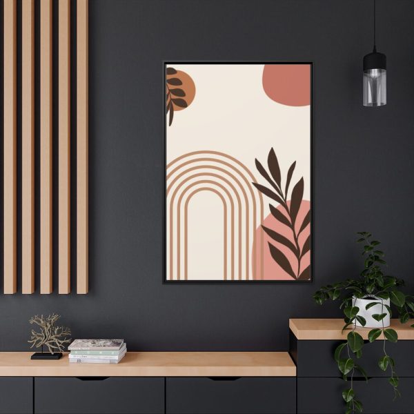 88299-189.jpg Boho Abstract Geometric Art Framed Canvas