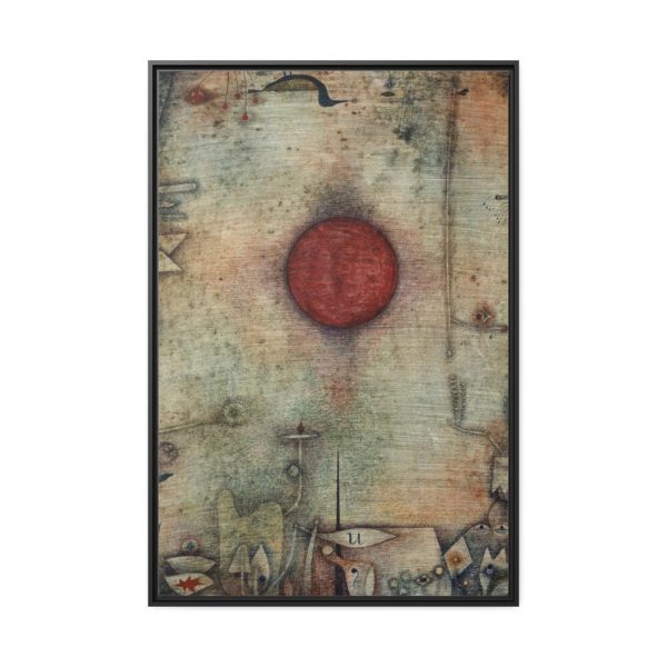 88299-196.jpg Ad Marginem (1930) by Paul Klee Framed Canvas
