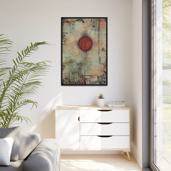 88299-198.jpg Ad Marginem (1930) by Paul Klee Framed Canvas