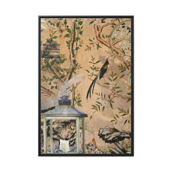 88299-206.jpg Boho Style Collage Framed Canvas