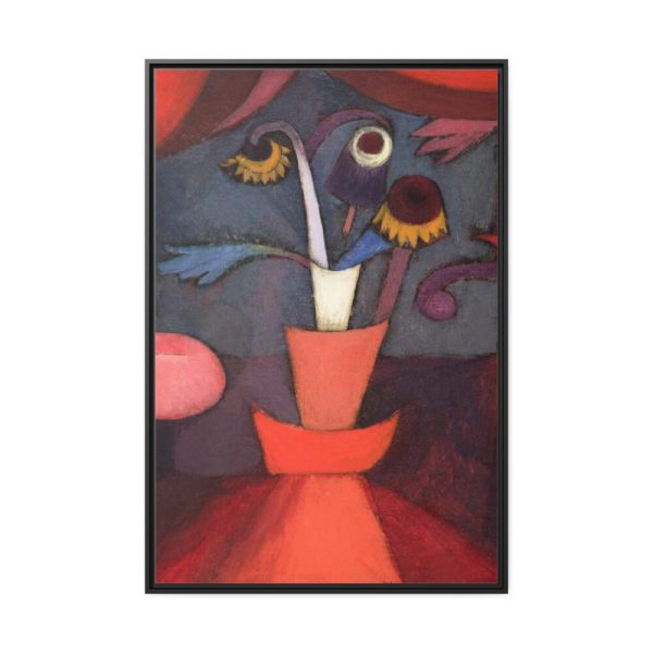 88299-226.jpg Autumn Flower (1922) by Paul Klee Framed Canvas