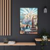 88299-24.jpg Seattle, Glamour City of Washington Framed Canvas