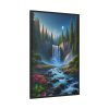 88299-40.jpg Waterfall in Woods Framed Canvas