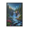 88299-41.jpg Waterfall in Woods Framed Canvas