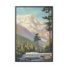 Mount Rainier, America's Noblest Peak Framed Canvas