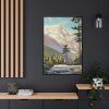 Mount Rainier, America's Noblest Peak Framed Canvas