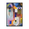 88299-81.jpg Colorful Architecture (1917) by Paul Klee Framed Canvas