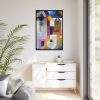 88299-83.jpg Colorful Architecture (1917) by Paul Klee Framed Canvas