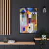 88299-84.jpg Colorful Architecture (1917) by Paul Klee Framed Canvas