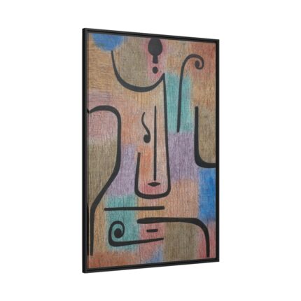 Klee Erzengel Framed Canvas