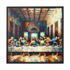 88302-11.jpg The Last Supper by Leonardo da Vinci HandCrafted Framed Canvas