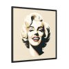 Marilyn Monroe Capturing Iconic Presence And Charisma Framed Canvas