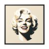 Marilyn Monroe Capturing Iconic Presence And Charisma Framed Canvas