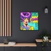 88302-144.jpg OMG Comics Abstraction Framed Canvas