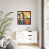 88302-168.jpg Colorful Mosaic Style Pop Art III Framed Canvas