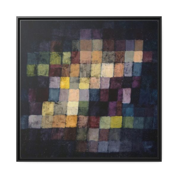 88302-191.jpg Old Sound (1925) by Paul Klee Framed Canvas