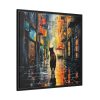 88302-220.jpg Pop Art Alley Cat Print Framed Canvas