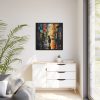 88302-223.jpg Pop Art Alley Cat Print Framed Canvas