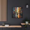88302-224.jpg Pop Art Alley Cat Print Framed Canvas