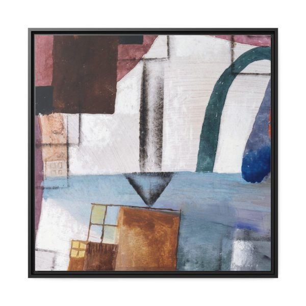 88302-226.jpg White Easter II (1924) by Paul Klee Framed Canvas