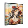 Colorful Mosaic Style Pop Art II Framed Canvas
