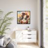 Colorful Mosaic Style Pop Art II Framed Canvas