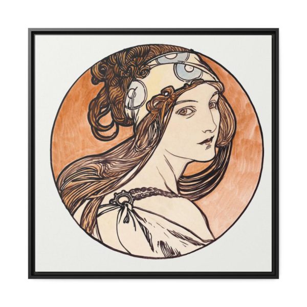 88302-236.jpg Fouquet Boutique by Alphonse Maria Mucha Framed Canvas