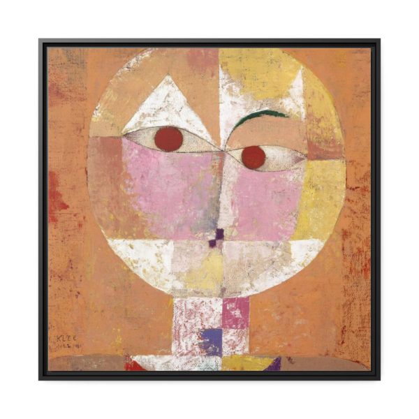 88302-241.jpg Senecio (Baldgreis) (1922) by Paul Klee Framed Canvas
