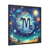 88302-25.jpg Zodiac Sign of Virgo Framed Canvas