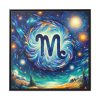 88302-26.jpg Zodiac Sign of Virgo Framed Canvas