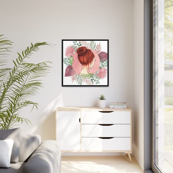88302-263.jpg Boho Women Illustration Framed Canvas