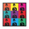 Charlie Chaplin Pop Art Framed Canvas