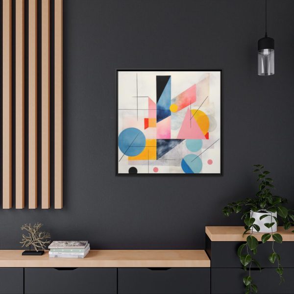 88302-289.jpg Boho Geometric Art Framed Canvas