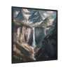 88302-60.jpg Grand Mountain Waterfall Framed Canvas