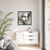 88302-8.jpg Woman Inspired by Leonardo da Vinci Framed Canvas