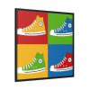 88302-95.jpg Sneakers Colorful Pop Art Framed Canvas