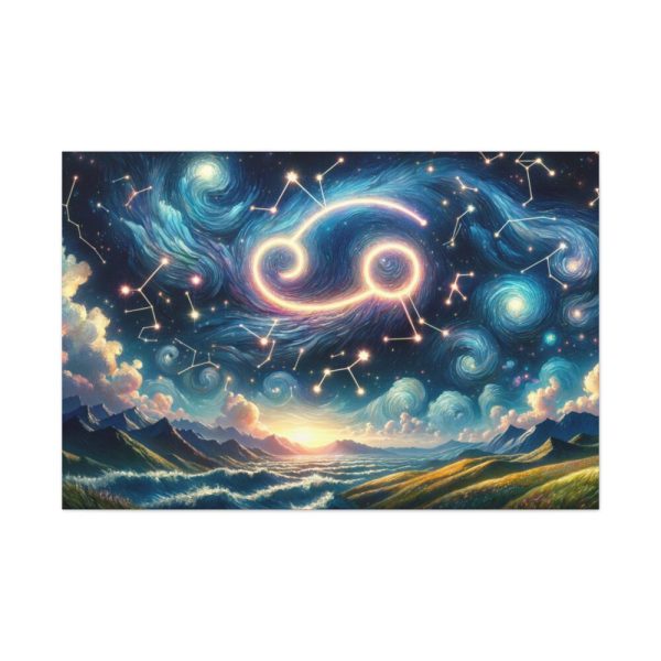 91638-101.jpg Zodiac Sign of Cancer Standard Canvas