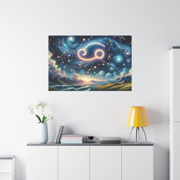 91638-102.jpg Zodiac Sign of Cancer Standard Canvas
