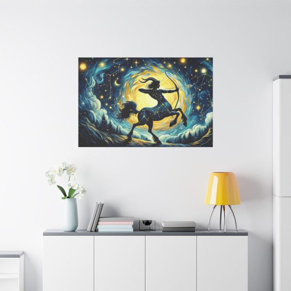 Zodiac Sign of Sagitarius Standard Canvas