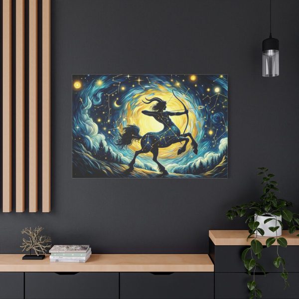 Zodiac Sign of Sagitarius Standard Canvas