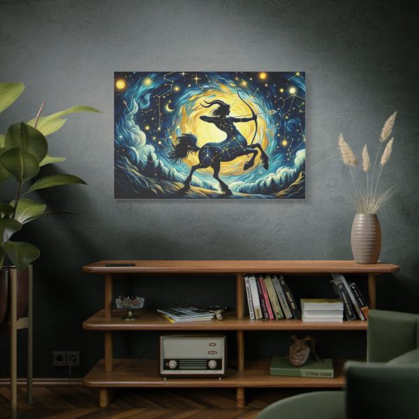 Zodiac Sign of Sagitarius Standard Canvas