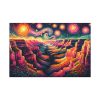 91638-11.jpg Grand Canyon Under Starry Night Standard Canvas