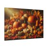 91638-110.jpg Assortment of Pumpkins, Gourds, and Autumn Leaves Standard Canvas