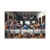 Modern Adaptation of Leonardo da Vinci's 'The Last Supper' With Legendary Musicians Standard Canvas